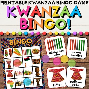 Kwanzaa Growing Bundle - Literacy, Math, Social Studies, & Craft Activities, image 4