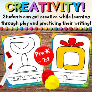 Kwanzaa Play Dough Writing Mats - African Vocabulary & Fine Motor Activities, image 2