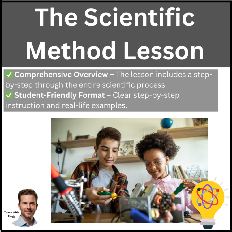 The Scientific Method Lesson Bundle | 4 Bonus Activities | Worksheets, Labs