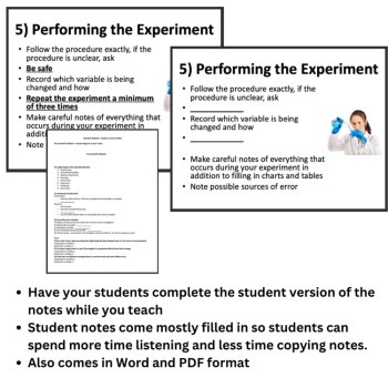 The Scientific Method Lesson Bundle | 4 Bonus Activities | Worksheets, Labs, image 3