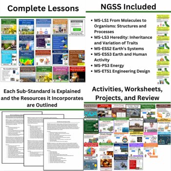 California 6th Grade Science Preferred Integrated Model Full Year BUNDLE | CAST, image 2