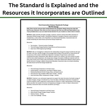 MS-PS3 California 6th Grade Science Preferred Integrated Model BUNDLE, image 4