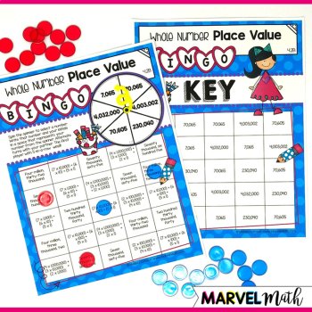 4th Grade TEKS NO PREP Math Games Bundle, image 4