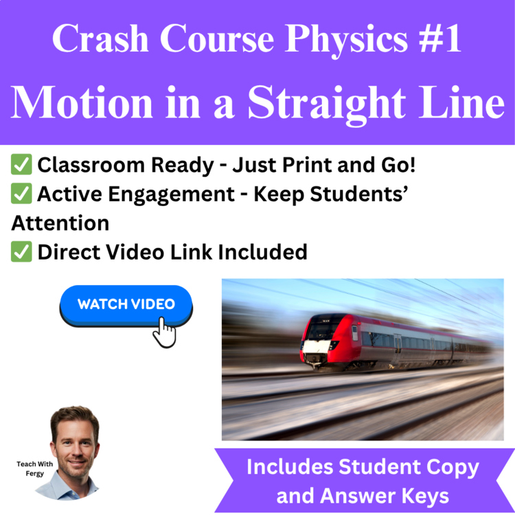 Crash Course PHYSICS #1: Motion in a Straight Line | Displacement, One-Dimension
