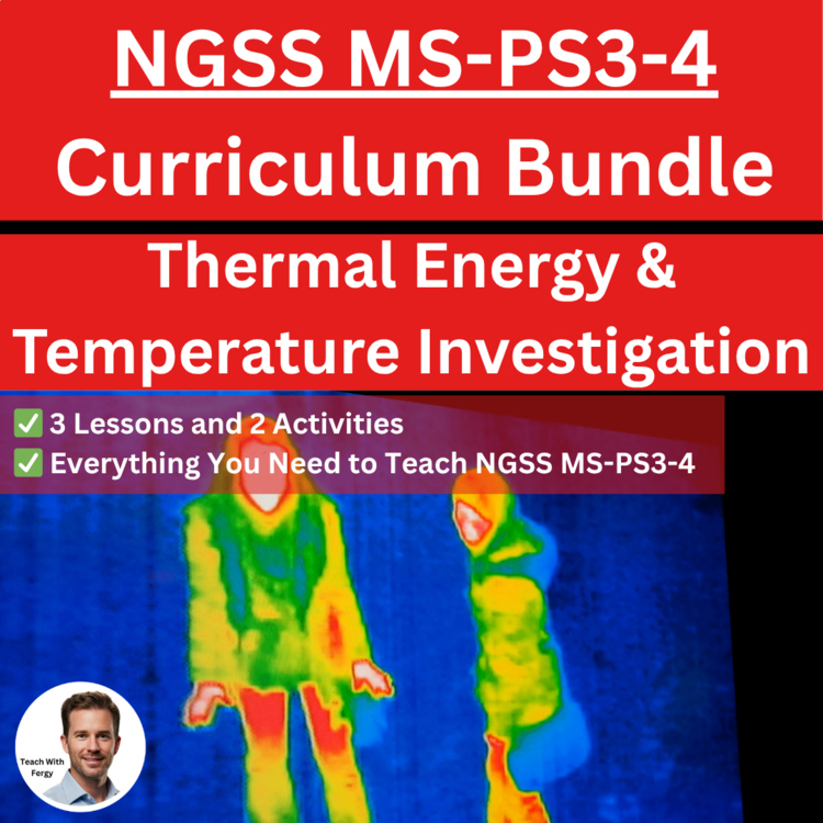 MS-PS3-4 Thermal Energy & Temperature Investigation BUNDLE | Heat Transfer