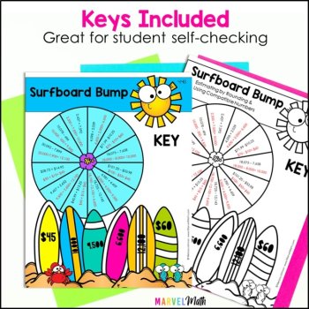 Addition and Subtraction NO PREP Games for the 4th Grade TEKS, image 3