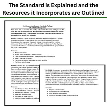 MS-ESS2 California 6th Grade Science Preferred Integrated Model BUNDLE, image 4