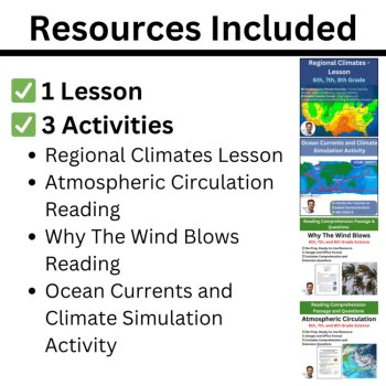 MS-ESS2-6 How Unequal Heating and Earth’s Rotation Shape Climate | NGSS BUNDLE, image 2