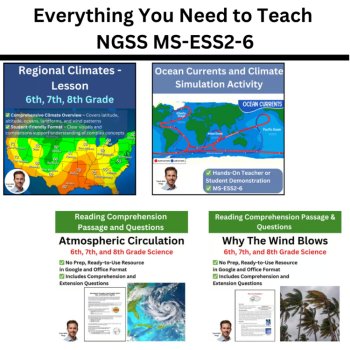 MS-ESS2-6 How Unequal Heating and Earth’s Rotation Shape Climate | NGSS BUNDLE, image 3