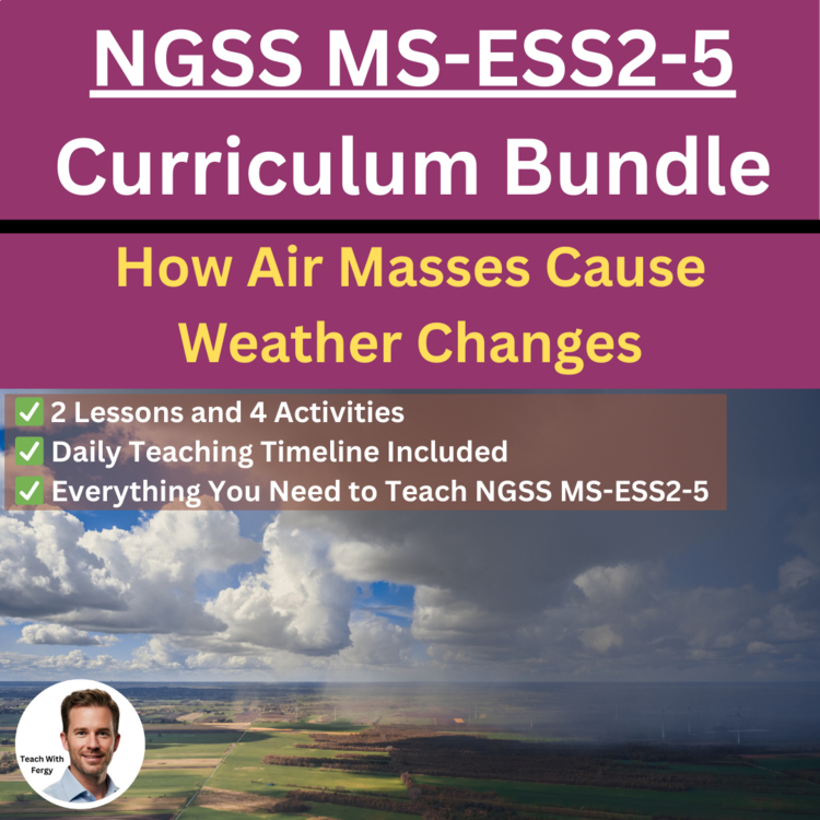 MS-ESS2-5 How Air Masses Cause Weather Changes | Weather Map, Climate | NGSS