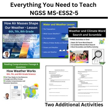 MS-ESS2-5 How Air Masses Cause Weather Changes | Weather Map, Climate | NGSS, image 3