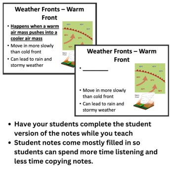 How Air Masses Shape Our Weather Lesson | MS-ESS2-5 | Fronts | 6th, 7th, 8th, image 2