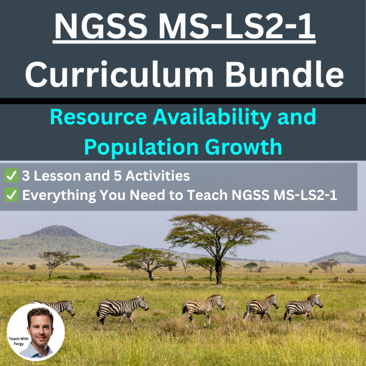 MS-LS2-1 Resource Availability and Population Growth | Food Web | BUNDLE