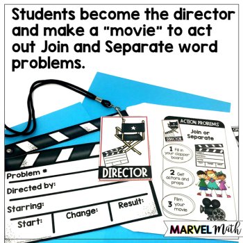 Action-Snapshot Word Problem Activity/Station, image 3