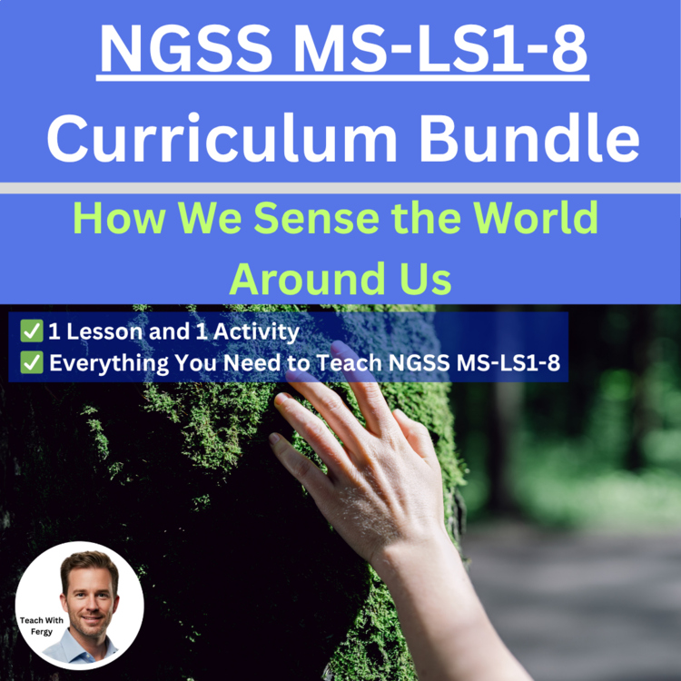 MS-LS1-8 Sensing the World Around Us | Sensory Receptors, Memories | BUNDLE