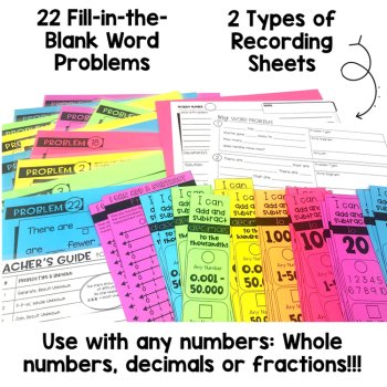 Create Your Own Word Problem Kit, image 2