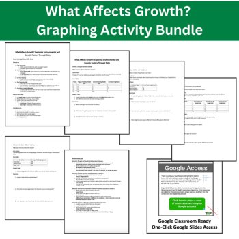 What Affects Growth? Environment & Genetics 4 Graphing Activities 6th, 7th, 8th, image 3