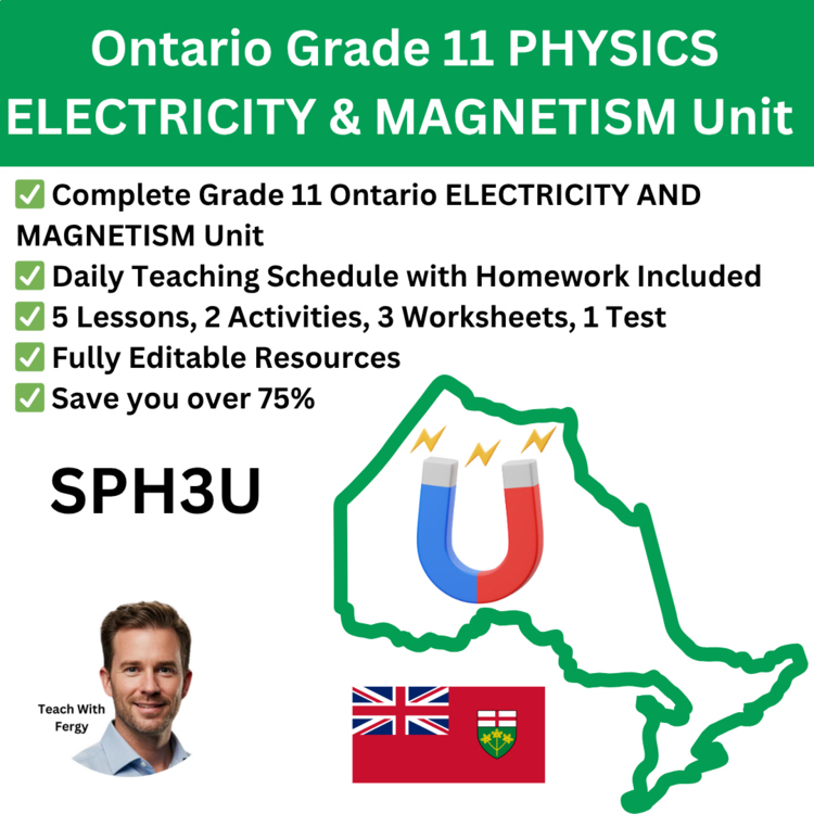 Ontario Grade 11 ELECTRICITY AND MAGNETISM Physics Curriculum | SPH3U