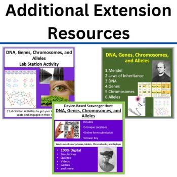 MS-LS3 California 8th Grade Science Preferred Integrated Model BUNDLE | Heredity, image 4