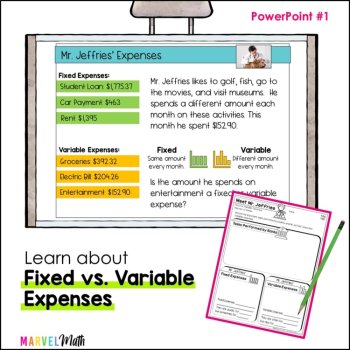 4th Grade Personal Financial Literacy TEKS PowerPoint Lessons, image 2