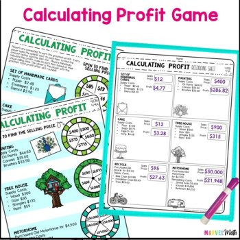 No Prep Games - 4th Grade Financial Literacy - 4.10A  4.10B  4.10E, image 2