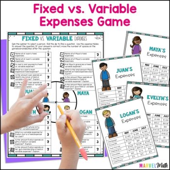 No Prep Games - 4th Grade Financial Literacy - 4.10A  4.10B  4.10E, image 3