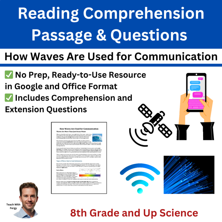 How Waves Are Used for Communication - Reading Comprehension - Grade 8 and Up