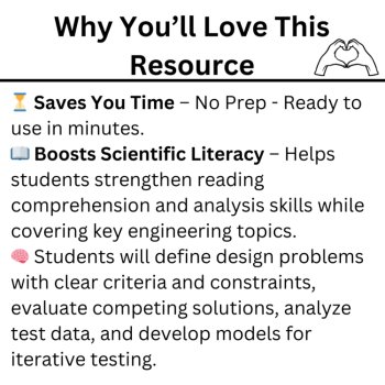 MS-ETS1 Engineering Design Process - Activity Bundle | MS-ETS1-1 to MS-ETS1-4, image 4