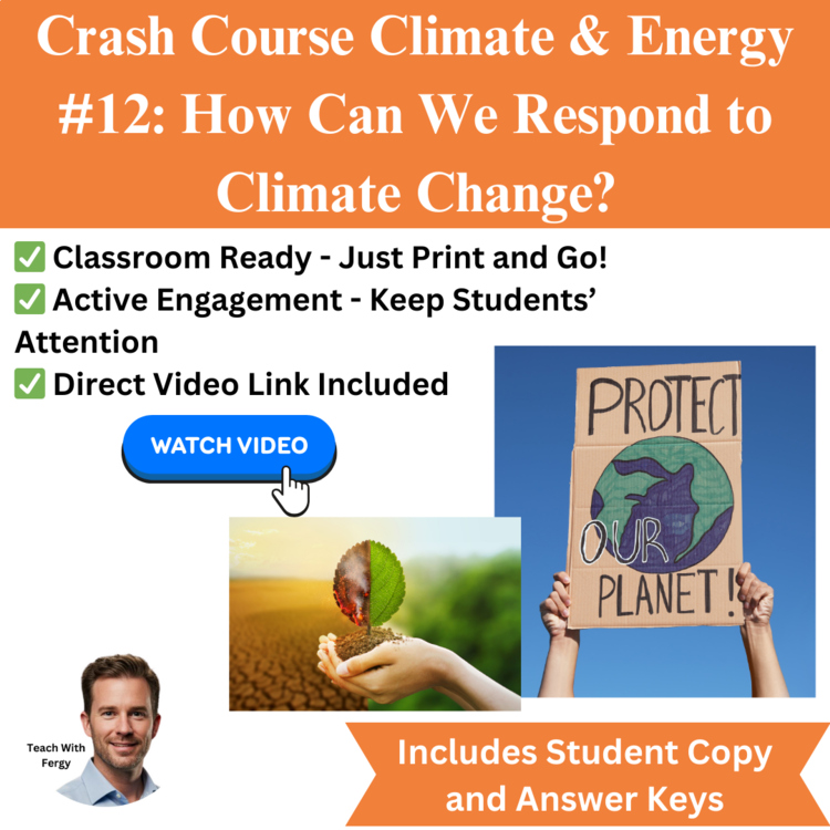 Crash Course CLIMATE & ENERGY #12: How Can We Respond to Climate Change?