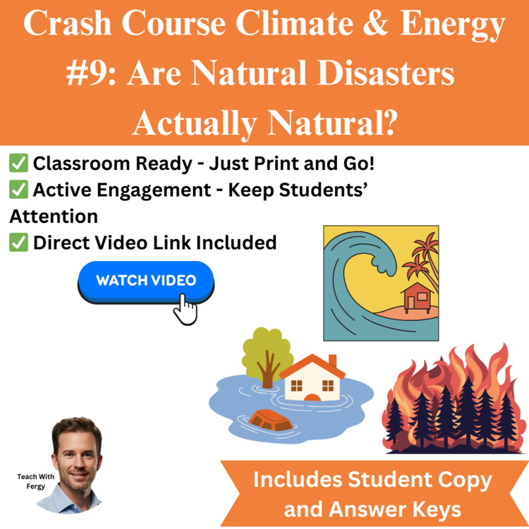 Crash Course CLIMATE & ENERGY #9: Are Natural Disasters Actually Natural? | Sub
