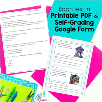 4th Grade Financial Literacy Tests - 4th Grade STAAR Math Review, image 2
