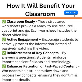 Crash Course CLIMATE & ENERGY Video Worksheets | 12 Episode Bundle | Sub Plan, image 2