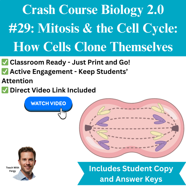 Crash Course BIOLOGY #29: Mitosis & the Cell Cycle: How Cells Clone Themselves