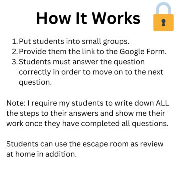 Kinematics Digital Escape Room | 1, 2D Motion, Vectors, Acceleration, Projectile, image 3