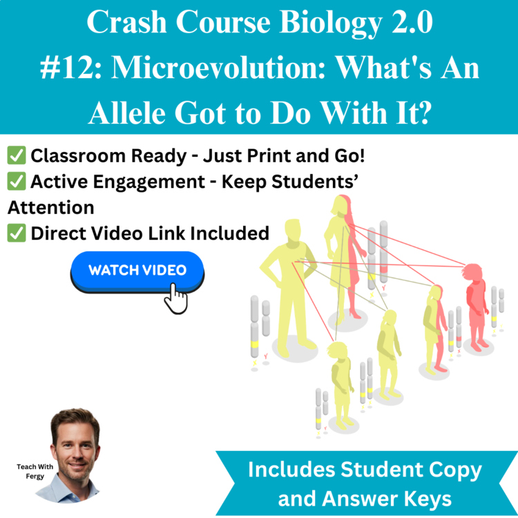 Crash Course BIOLOGY #12: Microevolution: What's An Allele Got to Do With It?