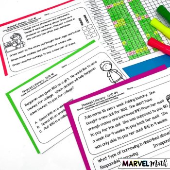 2nd Grade Personal Financial Literacy Exit Tickets TEKS 2.11ABCDEF, image 3
