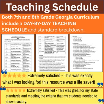 Georgia Standards of Excellence | GSE Science Bundle | 7th, 8th Grade 2-Year, image 3