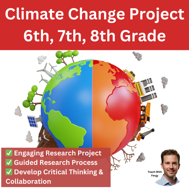 Climate Change Project | Weather vs. Climate | 6th, 7th, 8th Grade