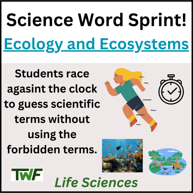Ecology and Ecosystems - Habitat, Population,  Community, Activity and Worksheet