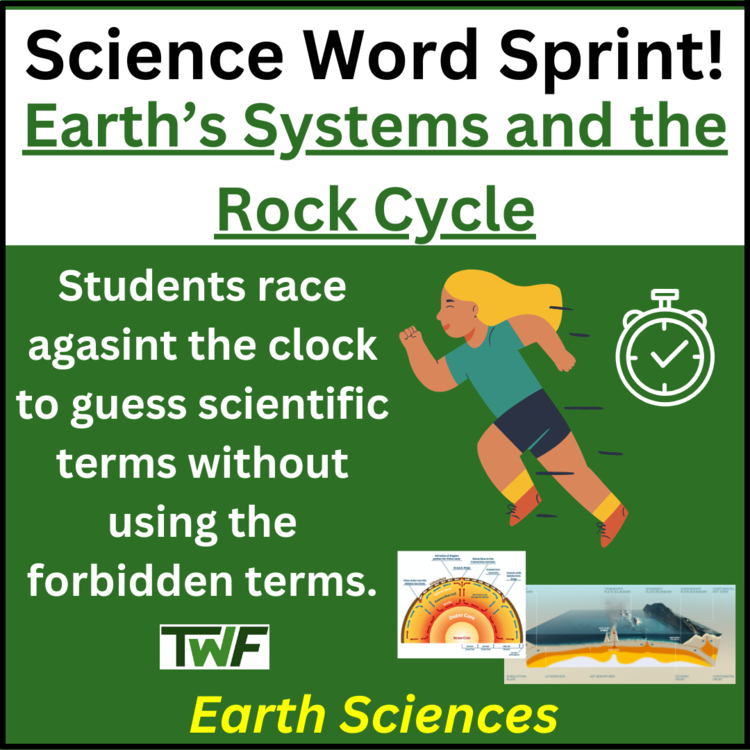 Earth's Systems and the Rock Cycle - Mantle, Crust, Core, etc. Review Activity