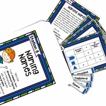 5th Grade STAAR Math Review - Fun STAAR Stations, image 4