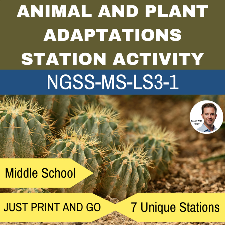 Animal and Plant Adaptations for Reproduction - Station Activity - MS-LS1-4