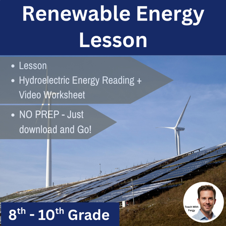 Renewable Energy Lesson | Biomass, Solar, Wind, Hydroelectric, Tidal, Fusion