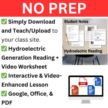Renewable Energy Lesson | Biomass, Solar, Wind, Hydroelectric, Tidal, Fusion, image 4