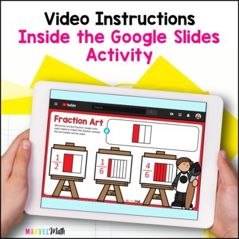 Introduction to Fractions - 3rd Grade Fractions Google Slides TEKS 3.3A, 3.NF.1, image 4