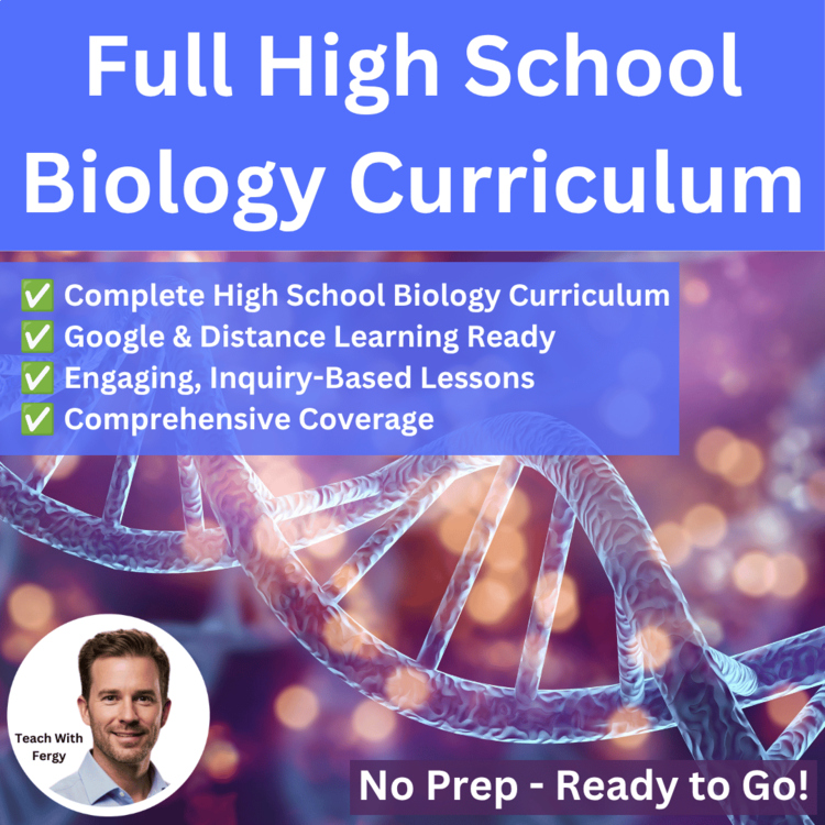 Biology Complete High School Course Curriculum - Full Year NGSS-Aligned