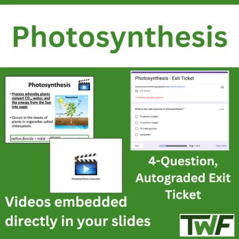 Photosynthesis - High School Biology Science Lesson, image 3