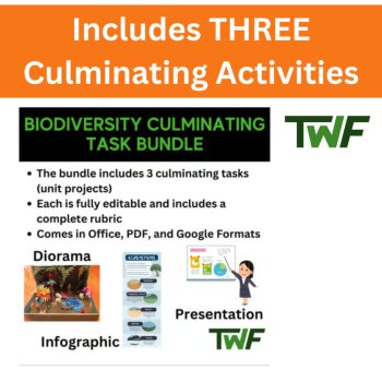 Ontario Biodiversity Grade 6 Complete Unit Bundle-Lessons & Culminating Projects, image 4