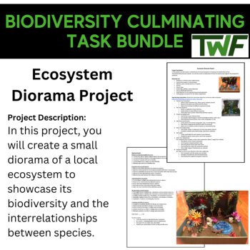 Biodiversity Culminating Project Bundle - 3 Projects - Middle School Science, image 2