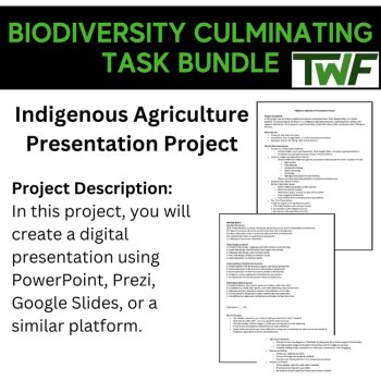 Biodiversity Culminating Project Bundle - 3 Projects - Middle School Science, image 4